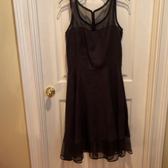 Vintage Karen Warren beautiful black dress made in USA 🇺🇸 - Picture 5 of 10